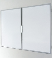 Confidential Winged Non Magnetic Drywipe Whiteboard